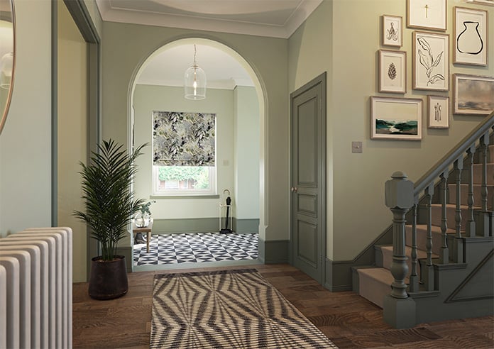 Bali, Green - Twist&Fit Roman Blind - Image 7